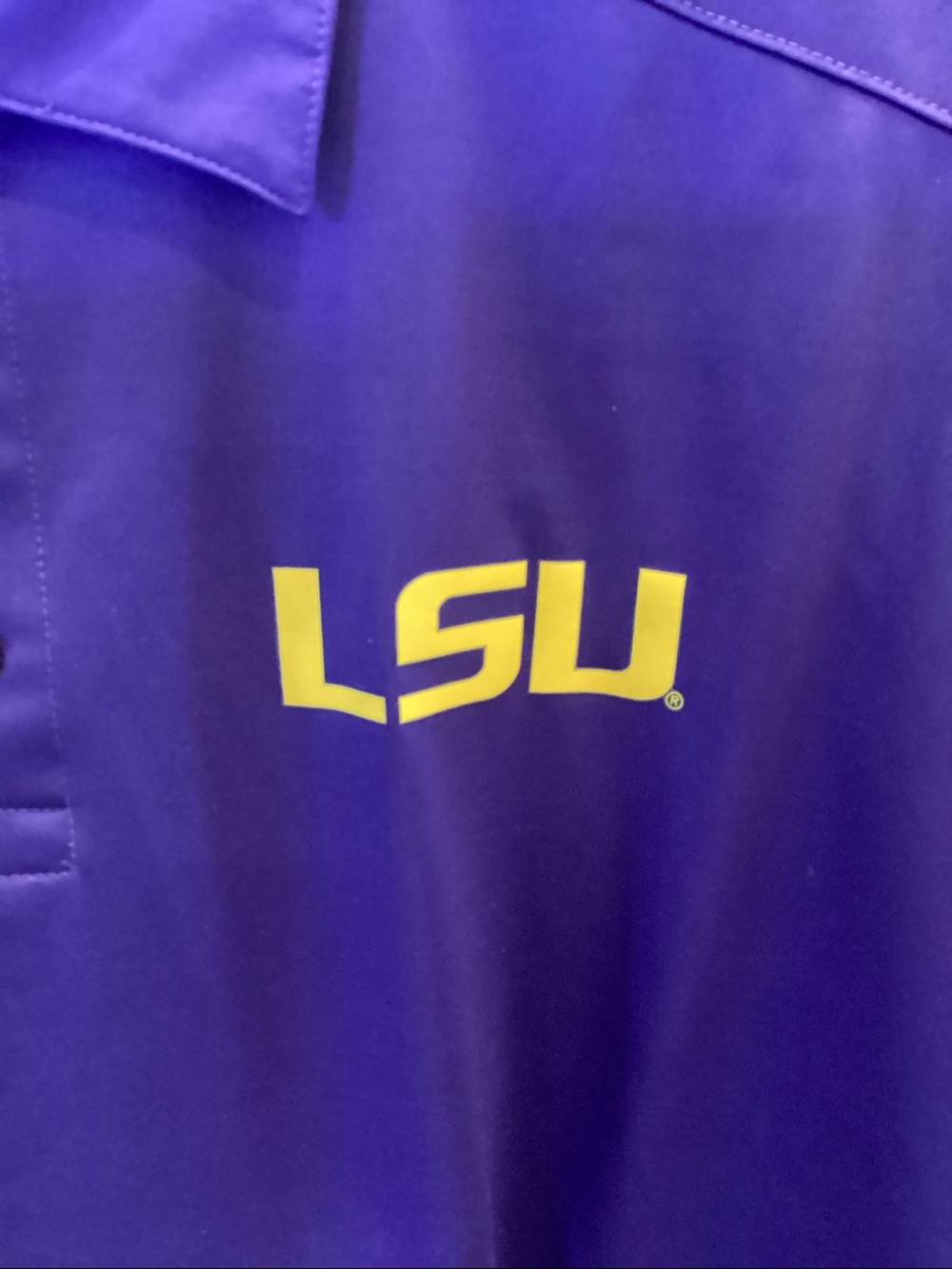 Nike men’s LSU Dri Fit shirt size XL - Picture 3 of 6